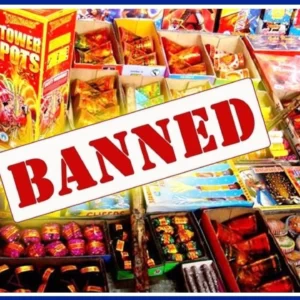 fireworks are banned on Diwali
