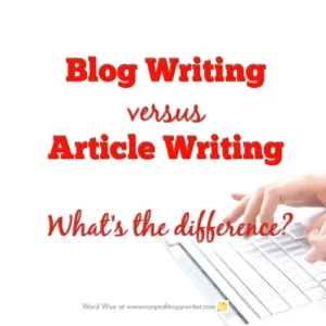 Artical Writing Webpage And Blogging